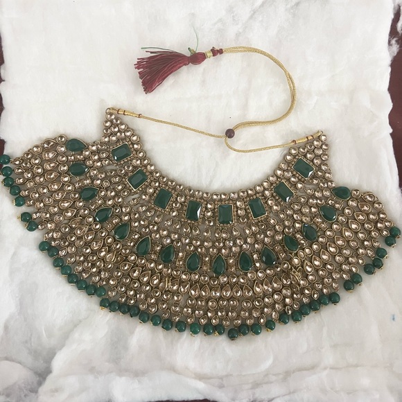 Indian bridal jewelry Set - Picture 2 of 6